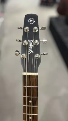 Seagull Guitars - S6 Classic Black A/E Acoustic Guitar 3